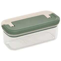 Tarro cuadrada LOCK verde 400ml