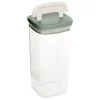 Tarro cuadrado LOCK verde 1.8L