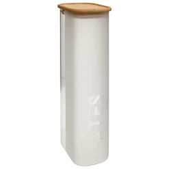 Tarro de pasta de vidrio y bambú 2,25L