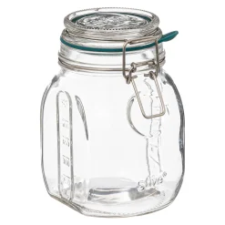 Tarro De Vidrio Tapa Hermética 750ML