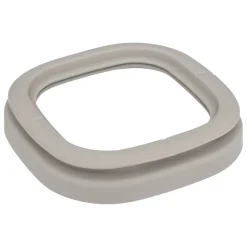 Tarro HERMET beige de vidrio 1l