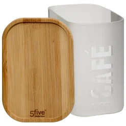 Tarro para café de vidrio y bambú 0,72L