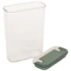 Tarro rectangular LOCK verde 2L