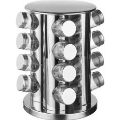 Tarros P/Especias C/Soporte Giratorio