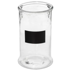 Tarro Vidrio C/Etiqueta Pizarrón 1.6L