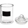 Tarro Vidrio C/Etiqueta Pizarrón 1.2L