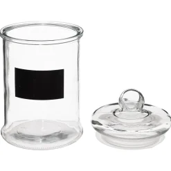 Tarro Vidrio C/Etiqueta Pizarrón 1.2L