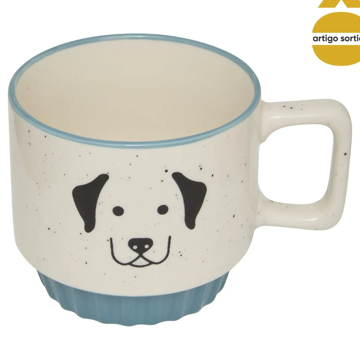 Taza animal de porcelana 30cl
