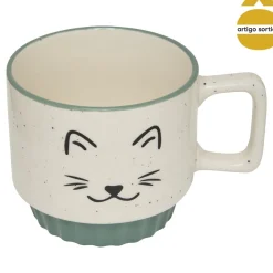 Taza animal de porcelana 30cl