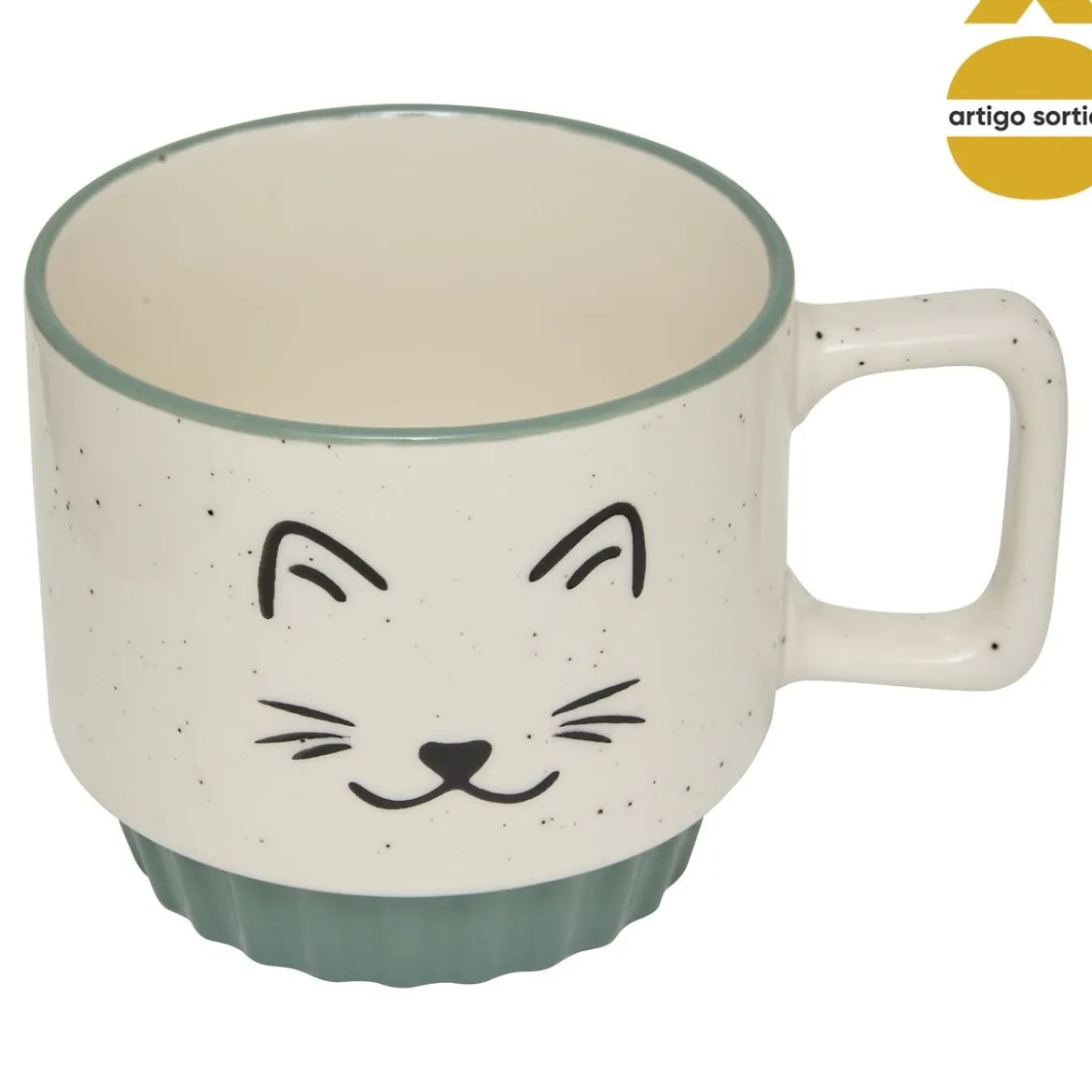 Taza animal de porcelana 30cl