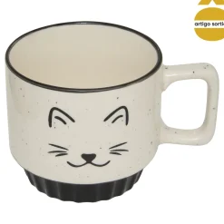 Taza animal de porcelana 30cl