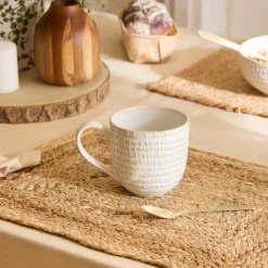 Taza CAMILLE blanca 42cl