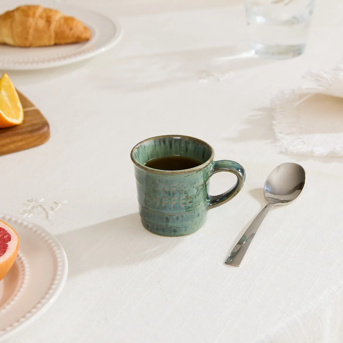 Taza de café CAFE azul 8cl
