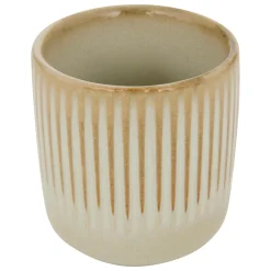 Taza de café CHLOE beige de cerámica 11cl