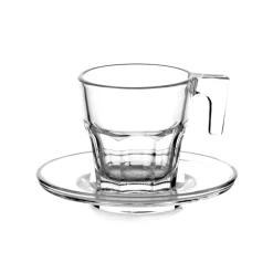 Taza De Café Con Plato Casablanca 70Cc