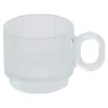 Taza de café LORENE de vidrio 10cl