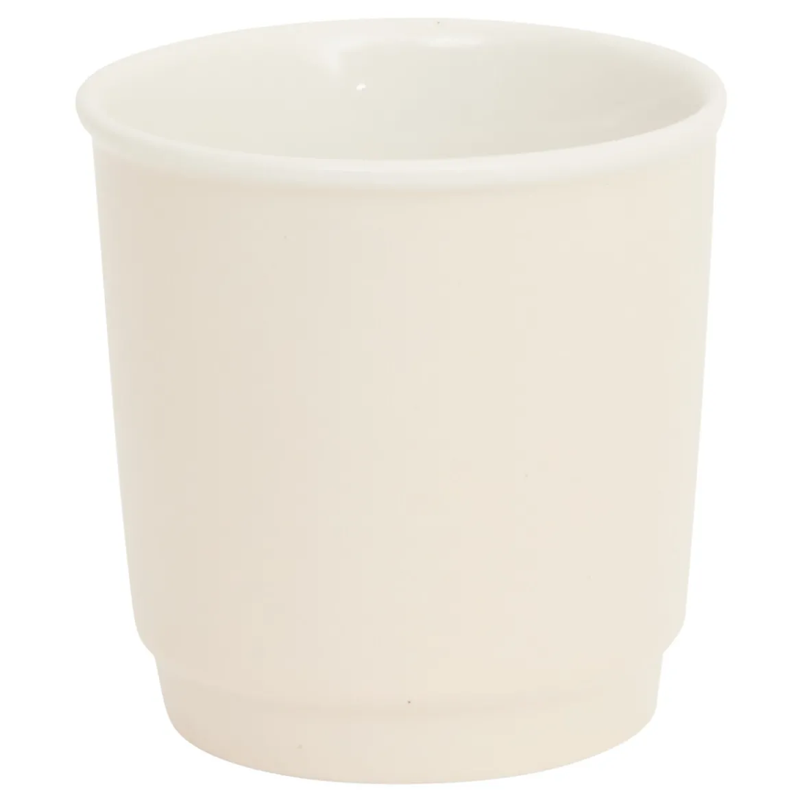 Taza de café NATURE beige de cerámica 9cl