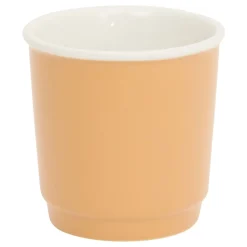 Taza de café NATURE ocre de cerámica 9cl