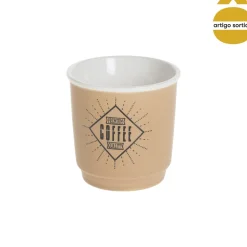 Taza De Café Sin Asa De Cerámica 9Cl
