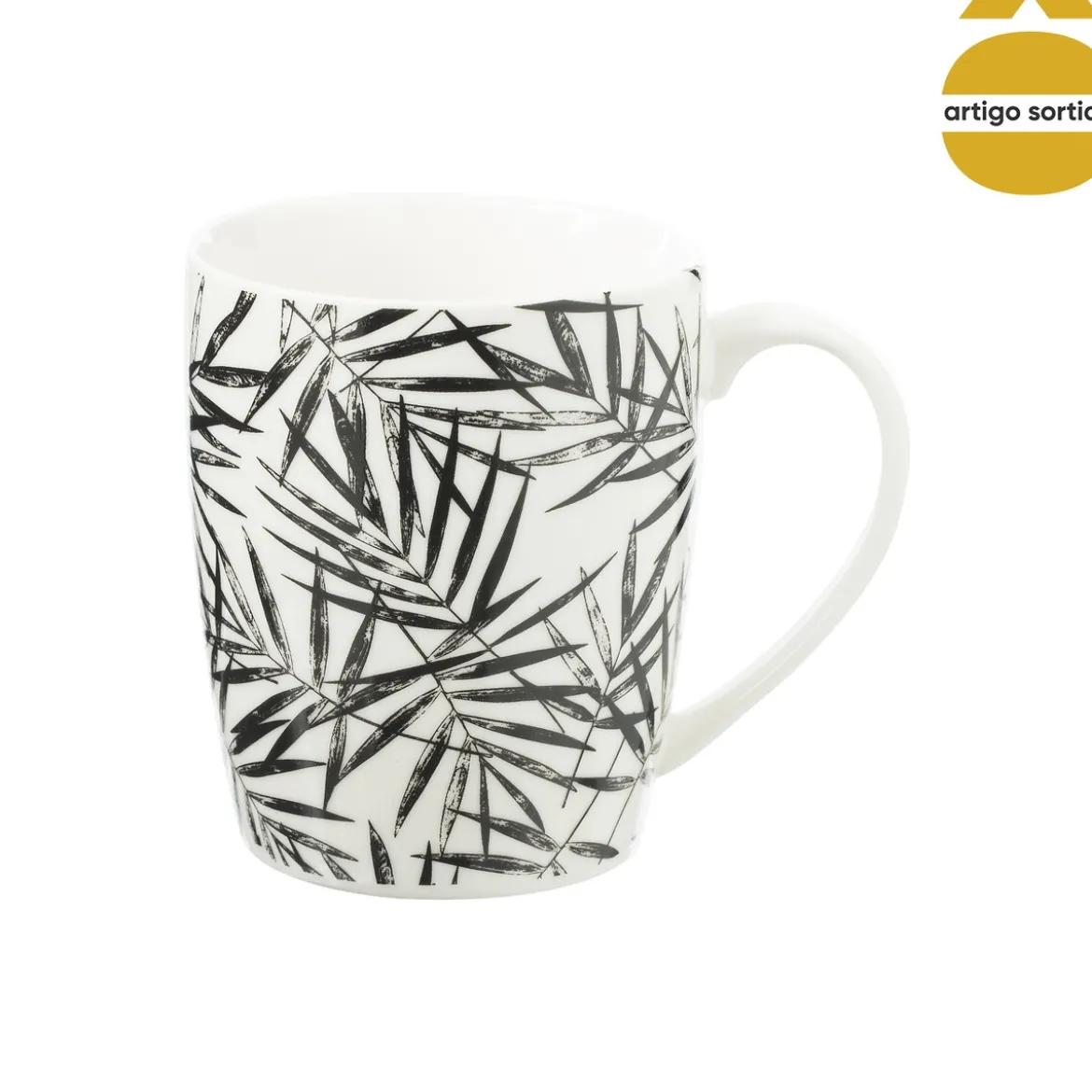 Taza De Cerámica Diseño Floral 34Cl