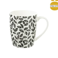 Taza De Cerámica Diseño Floral 34Cl