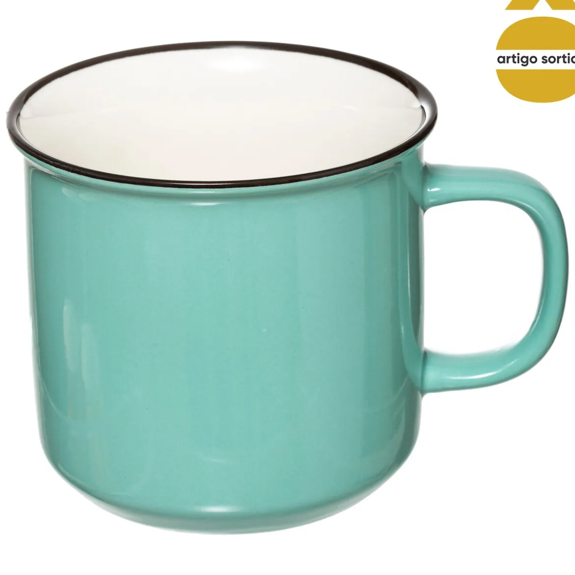 Taza De Cerámica Happy Pop 42Cl
