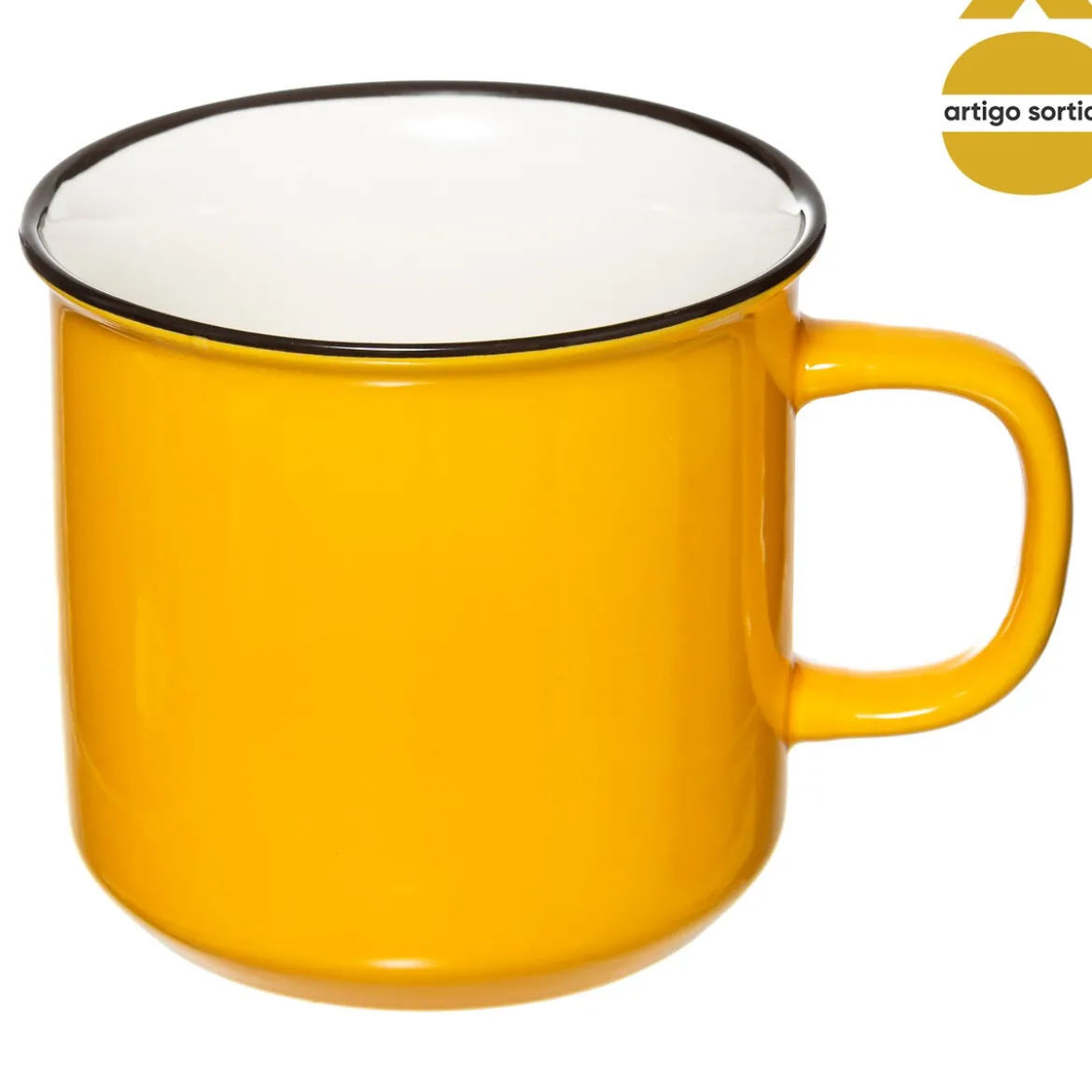 Taza De Cerámica Happy Pop 42Cl