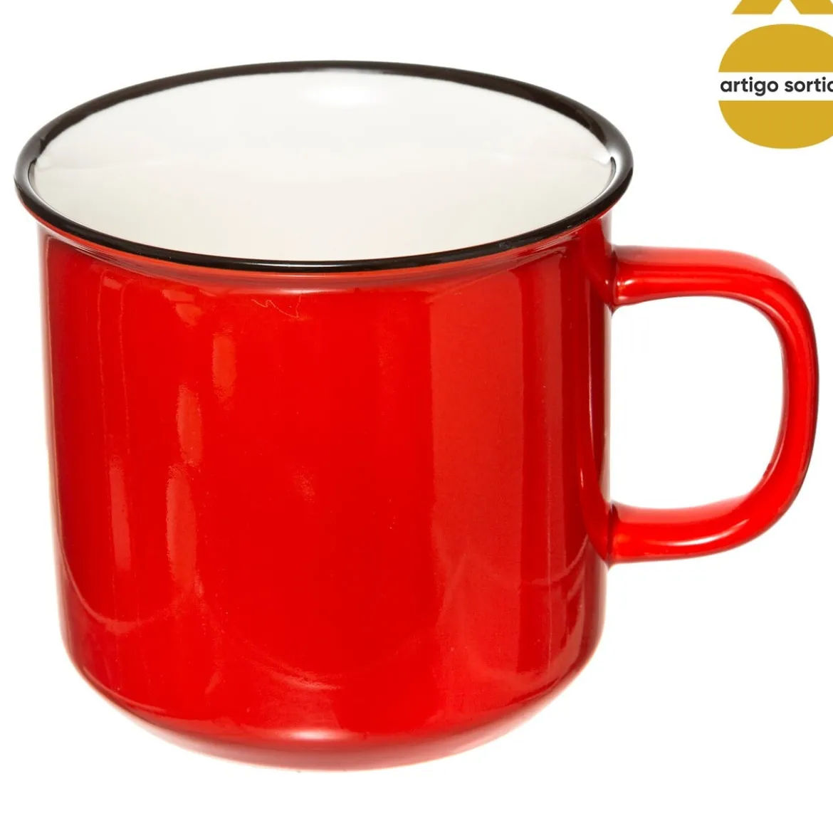 Taza De Cerámica Happy Pop 42Cl
