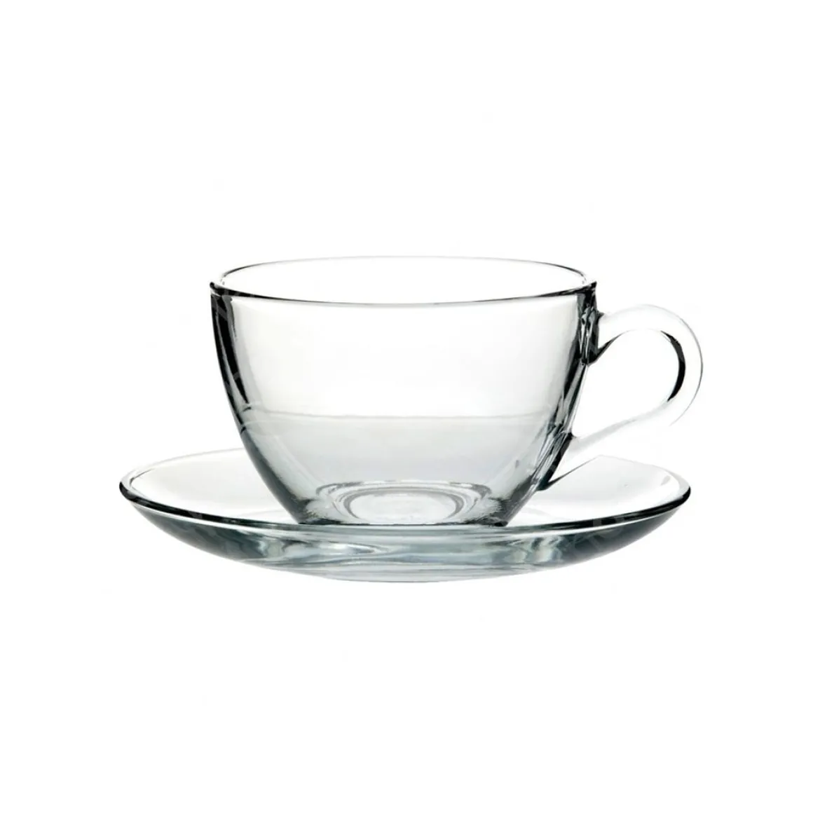 Taza De Té C/Plato De Vidrio 238Cc