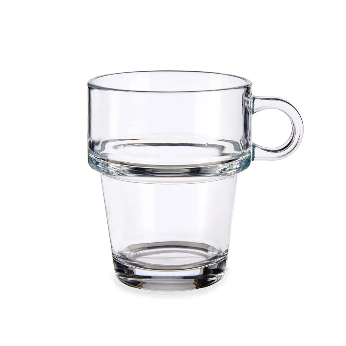 Taza De Vidrio Apilable 26Cl