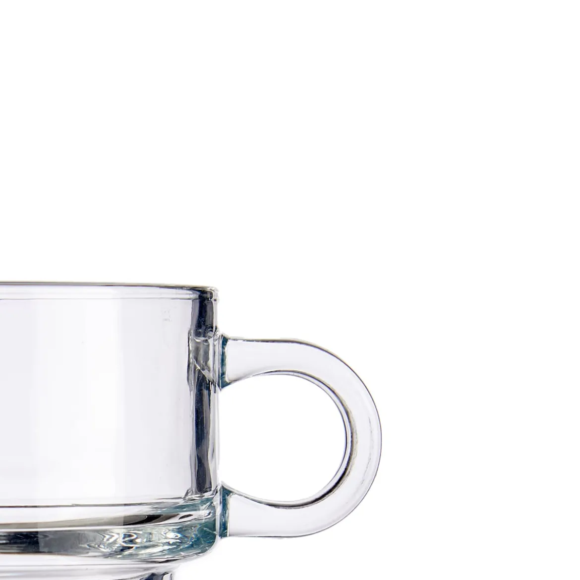 Taza De Vidrio Apilable 26Cl