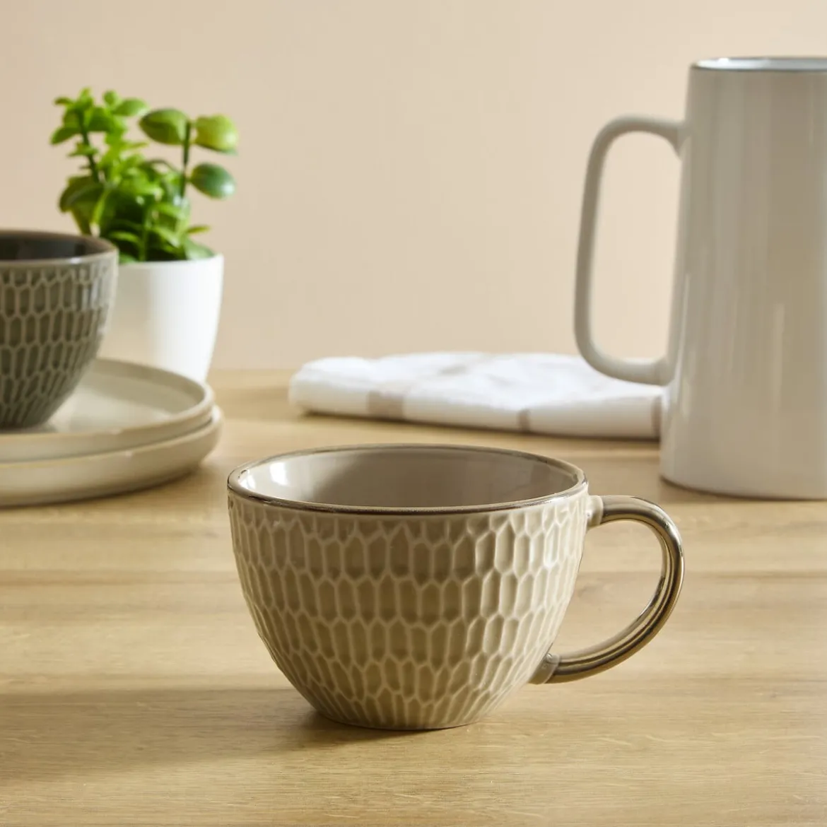 Taza ELLA beige 42cl