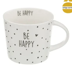 Taza HAPPY de cerámica 32cl