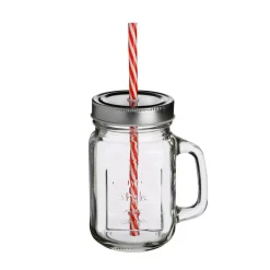 Taza Para Batidos C/Pajita 45Cl