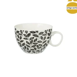 Tazón De Cerámica Diseño Floral 38Cl