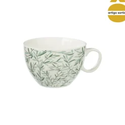 Tazón De Cerámica Diseño Floral 38Cl