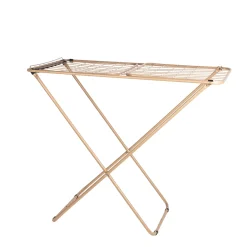 Tendedero de metal crema 18cm
