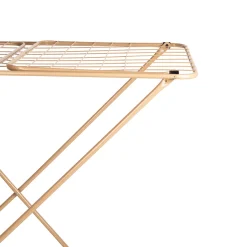 Tendedero de metal crema 18cm