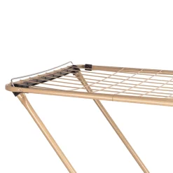 Tendedero de metal crema 18cm