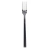 Tenedor de postre inox con mango negro