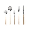 Tenedor De Postre Lune Inox Mango Madera