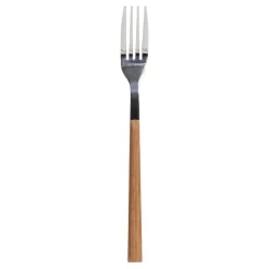 Tenedor De Postre Lune Inox Mango Madera