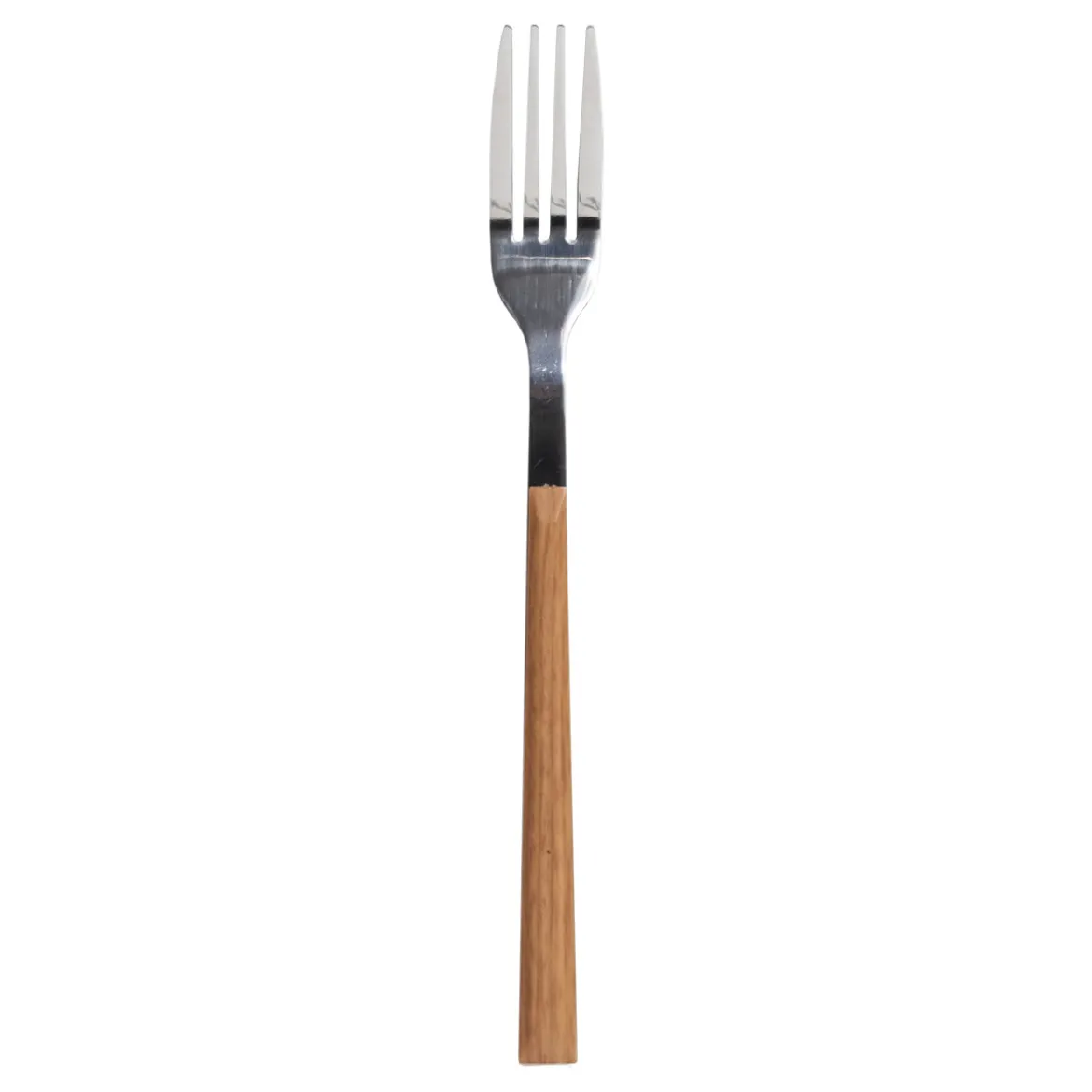 Tenedor De Postre Lune Inox Mango Madera