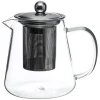 Tetera De Vidrio Con Filtro Inox 80Cl