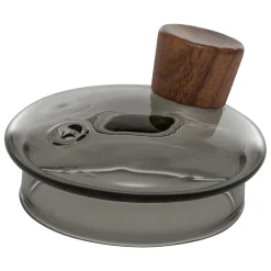 Tetera de vidrio gris TWISTED LIME 80cl