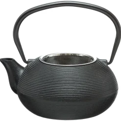 Tetera Mini Doty Filtro Inox Negra 0.6L
