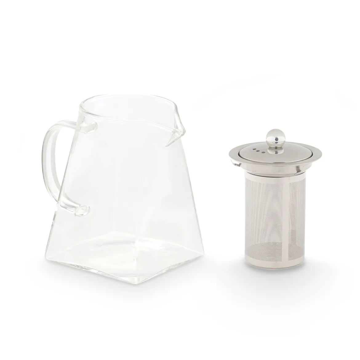 Tetera Transparente Con Filtro 80cl