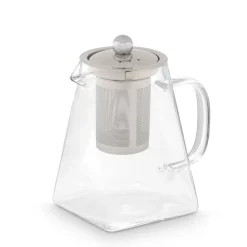 Tetera Transparente Con Filtro 80cl