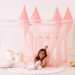 Tienda POP UP castillo rosa