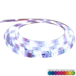 Tira de luz led 5m c/mando a distancia